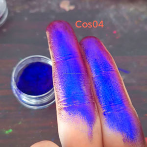 Nhãn hiệu riêng tùy chỉnh <span class=keywords><strong>16</strong></span> màu sắc bột Duochrome sắc tố Tắc Kè Hoa duy nhất Eyeshadow Mini Loose ánh sáng lung linh bóng mắt - Product Image 5