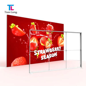 TianLang Tradeshow Exposición Cabina Pantalla Tensión Tela Telón de fondo Seg Pop Up Led Retroiluminado Cabina de caja de luz - Product Image 5