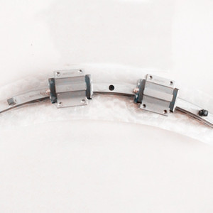 Bloque de Movimiento Lineal para Automatización Industrial, Riel Lineal Curvo HCR65A HCR65A+60/1500R HCR65A1UU+60/1500R - Product Image 2
