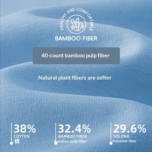 เสื้อยืดคูเอ็นซี ยูนิเซ็กซ์ ผ้าไผ่ผสมฝ้าย 230GSM แทนบูเซล ต้านเชื้อแบคทีเรีย ระบายความร้อน ป้องกันรังสียูวี ซึมซับเหงื่อ ทรงหลวม ไหล่ตก รับผลิตแบบ OEM พร้อมส่ง - Product Image 4