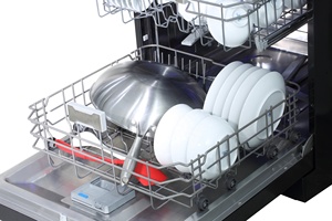 Home Freestanding <strong>Dishwasher</strong> 3 Layer <strong>Basket</strong> 16 Settings Large Capacity Dish Washing Machine - Product Image 3