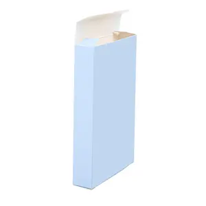 Kotak kemasan kertas putih kustom kualitas tinggi dengan Logo