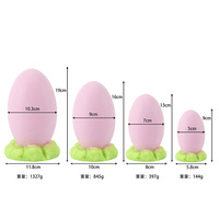 Oeuf de dragon géant coloré Anal Plug Toy Adult Masturbation Fisting Sex Products Liquid Silicone Soft Shaped Dildo Waterproof