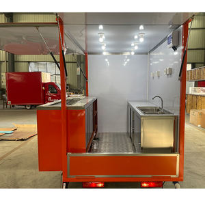 Camión de comida callejero eléctrico a precio barato Camión de comida eléctrico modular de configuración rápida para mercados de pulgas y tiendas emergentes - Product Image 3