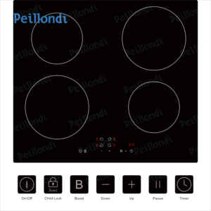 Buen precio Europa estándar 7000W cocina inteligente 4 quemadores pausa estufa eléctrica placa <span class=keywords><strong>de</strong></span> inducción integrada - Product Image 2