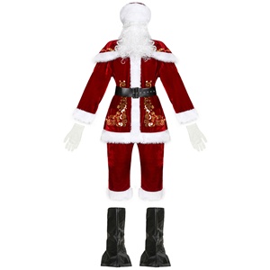 Costume de Noël pour <span class=keywords><strong>homme</strong></span>, <span class=keywords><strong>taille</strong></span> M-4XL, costume de Noël pour <span class=keywords><strong>homme</strong></span>, ensemble de costume de Noël imprimé, costume de Père Noël - Product Image 3