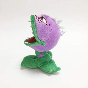 Z482 Divertido Boca Grande Piraña Planta Zombie Juguete de Peluche Suave con Ventosa Colgante Niño Pequeño Regalo Muñecas Zombie Juguete de Peluche - Product Image 3