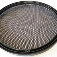 Cubierta de altavoz de producción de alta calidad, malla de alambre de tierra