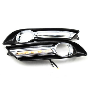 Nuove Luci Diurne a LED 12V per <span class=keywords><strong>Nissan</strong></span> Sylphy/Sentra/<span class=keywords><strong>Pulsar</strong></span> 2012-2015, Impermeabili IP67, 9W - Product Image 2