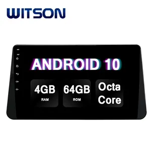 WITSON อุปกรณ์นำทาง Gps ในรถยนต์ Android 10.0,เครื่องเล่น Dvd รถยนต์สำหรับ NISSAN 2016-2018เตะ /Micra RAM 64GB แฟลช