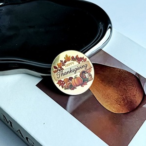 Honey And Sweetness Thanksgiving Acrylic Cupcake <b>Decorations</b> 1.3Mm Thickness <b>Cake</b> Plugin Party <b>Supplies</b> - Product Image 2