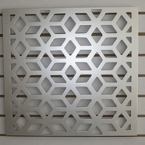 Panel de Pared Cortina de Aluminio Cortado con Láser, Panel Decorativo de Metal, Revestimiento de Partición Enmarcada para Interiores y Exteriores - Product Image 1