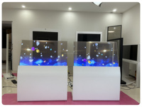 Écrans OLED d'intérieur, animation, écran tactile capacitif, fréquence d'images 120 Hz - Publicité, marketing numérique, salons professionnels