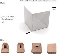 Boîtes rigides personnalisées avec logo en relief pour vêtements, chaussures, chaussettes, emballages cadeaux, carton ondulé kraft recyclable, personnalisable