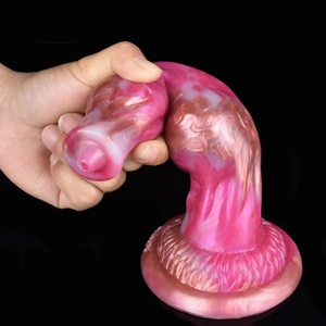 YOCY Dildo Grande de 8 Pulgadas con Nudo Animal, Dildo Monstruo para Mujeres y Hombres, Estimulador de Masturbación, Juguete Sexual de Silicona con Forma de Pene de Perro - Product Image 6