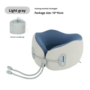 <span class=keywords><strong>Roga</strong></span> Almohada de Cuello de Espuma Viscoelástica en Forma de U, Respetuoso con el Medio Ambiente, Extraíble y Lavable, Portátil, Viaje y Oficina, Envío Gratis - Product Image 6