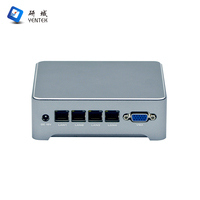 Factory Firewall Intel Celeron Computer Pc Mini Pc J4125 4G Modul Computer Router Pfense Support 4 Gigabit LAN