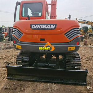Excavadora Hidráulica de Cadenas Usada Coreana Doosan DX80 Mini, Modelo 2022, Motor de 8 Toneladas y Caja de Cambios para Movimiento de Tierras y Excavación - Product Image 2