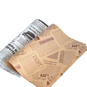 Greaseproof <strong>Freezer</strong> <strong>Paper</strong> Burger Sandwich Sheets Printing Custom Size Food Wrap <strong>Paper</strong> - Product Image 3