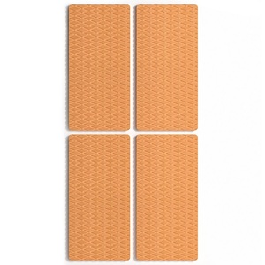 WOOWAVE – lot de <span class=keywords><strong>4</strong></span> tampons de Traction antidérapants EVA, <span class=keywords><strong>mousse</strong></span> antidérapante, tapis de pont avec adhésif 3M - Product Image 2