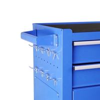 Chariot modulaire polyvalent pour armoire à outils de réparation automobile Chariot de rangement d'outils robuste Chariot conteneur sur roue PP de 3"