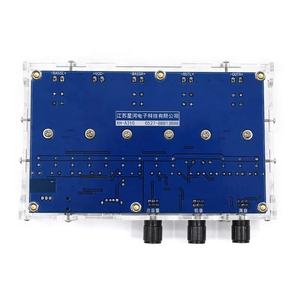 Amplificateur de puissance numérique BT 5.0 TPA3116D2 4 canaux 50Wx2+100Wx2, carte amplificateur stéréo double caisson de basses, amplificateur home <span class=keywords><strong>cinéma</strong></span> XH-A310 - Product Image 6