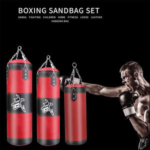 Ensemble <span class=keywords><strong>de</strong></span> 5 Pièces Professionnel <span class=keywords><strong>de</strong></span> Boxe <span class=keywords><strong>Sac</strong></span> <span class=keywords><strong>de</strong></span> <span class=keywords><strong>Frappe</strong></span> Crochet <span class=keywords><strong>de</strong></span> Suspension Sport Maison Fitness Entraînement Combat Karaté Taekwondo - Product Image 3