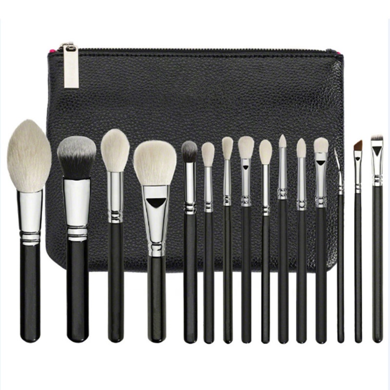 Самые продаваемые в США кисти для макияжа Miyaup, 15 шт., Классическая косметика, Кисть для макияжа, высококачественные синтетические кисти для макияжа