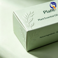 Caja de Jabón de Papel Texturizado con Logotipo en Relieve Personalizado, Empaque Personalizado para Jabón en Barra Natural y Orgánico, Envoltura de Regalo de Belleza