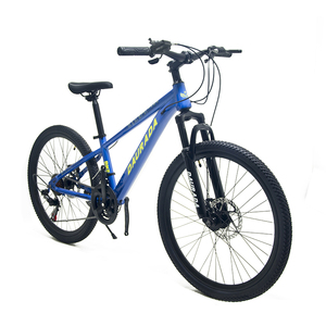 Pneu de vélo d'exercice Offre Spéciale <span class=keywords><strong>Rocky</strong></span> 24 pouces carbone VTT <span class=keywords><strong>Cycle</strong></span> pneu 21 vitesses fourche en acier bas prix vélos de montagne pour hommes - Product Image 5