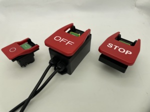 4 pines <span class=keywords><strong>Woodstock</strong></span> IP55 120 voltios 18A (16A) 5E4 sierras de mesa interruptor de botón electromagnético interruptor de paleta para Sierra de Banco Sierra de madera Mac - Product Image 6