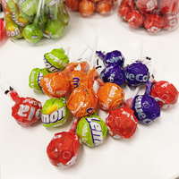 Soda smaak lolly's 21g 50 stuks per pot gemengde fruit harde snoepjes casual snack groothandel zoete snack