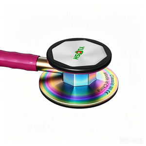Stéthoscope octogonal en acier inoxydable YLCSH pour adultes et enfants, usage hospitalier, Classic III CE, fabriqué en Chine - Product Image 1