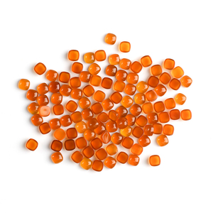 Gemas de Ágata Naranja Natural de Alta Calidad Enceradas/En Aceite, en Forma de Cabujón, para Joyería, Anillos, Gemas Sueltas al por Mayor - Product Image 2