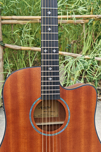<span class=keywords><strong>Guitare</strong></span> électro-acoustique Aiersi en contreplaqué et acajou massif de 41 pouces, personnalisable, cordes en <span class=keywords><strong>acier</strong></span>, fabriquée en Chine - Product Image 5