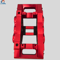 Nouvel étrier de frein monobloc léger à 6 pistons, couleur personnalisée, certifié ISO9001, haute précision, haute performance pour la course