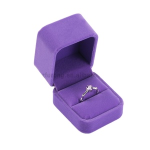 Best price purple custom logo printed jewelry packaging box for jewelry box set