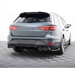Alerón Trasero y Alerón de Techo Negros para <span class=keywords><strong>Seat</strong></span> Leon <span class=keywords><strong>Cupra</strong></span> ST <span class=keywords><strong>2016</strong></span>-2020 (Compatible con OLIVER) - Product Image 4