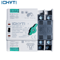 CHYT LW2R-100 2P 3P 4P AC 220V 63A 100A 125A Commutateur de transfert automatique (ATS) à double alimentation ininterrompible pour onduleur solaire
