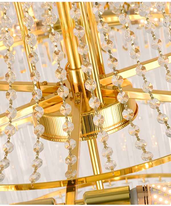 Modern Contemporary Customized Creative Design Luxury Glass Crystal Bedroom Household Chandelier Dining Room Decoration Pendant