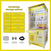 Mini machine à grandes griffes d'arcade avec accepteur de pièces de monnaie et de billets Lecteur de cartes Machine de jeu d'arcade personnalisée Grue distributrice à griffes