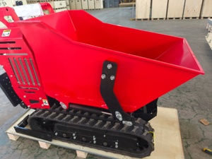 Minidumper Hidráulico de Gasolina de Cuatro Ruedas de Acero Industrial Chino 2026 con Certificación CE EPA, 500 kg, con Cargador, Carretilla y Herramientas OEM - Product Image 4