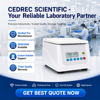 Centrifugeuse électrique portable de haute qualité à basse vitesse 4000 tr/min avec rotor angulaire pour tubes, silencieuse et à faible vitesse