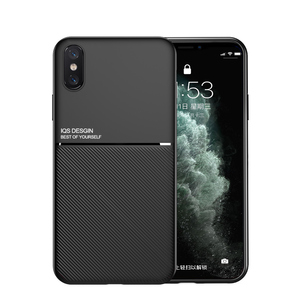 Per <span class=keywords><strong>Apple</strong></span> <span class=keywords><strong>iPhone</strong></span> X XR XS <span class=keywords><strong>11</strong></span> Pro Max <span class=keywords><strong>Cover</strong></span> posteriore Coque linea minimalista pelle Anti-goccia custodia per telefono in diagonale smerigliata antiurto - Product Image 2