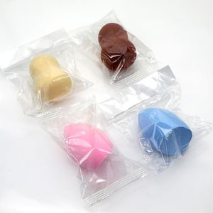 Vendita Diretta dalla Fabbrica, Disponibile, Basso MOQ, Set di Spugne Vegane per Trucco Viso con Custodia in PVC - Product Image 6