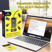 Kit de Sensores Keyestudio OEM ODM STEM para Programación con Raspberry Pi Pico, 24 en 1, Módulo de Sensores, Kit de Inicio