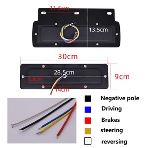 12V 24V Universal <b>LED</b> Tail <b>Lights</b> for Trucks Trailers Waterproof Stop Turn Signal <b>Lights</b> - Product Image 5
