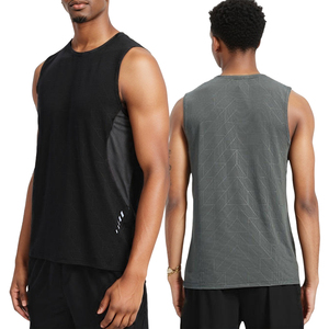 <b>100</b>% <b>Polyester</b> Quick Dry Fitness Vest High Quality All-Over Printed Sports Marathon Tank Top Breathable and Sporty for Runners - Product Image 6