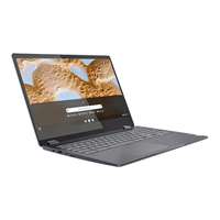 Notebook belajar siswa murah Intel 15 inci 8 GB IdeaPad Flex 3i Chrome OS eMMC 64 GB Wi-Fi 6 garansi 1 tahun