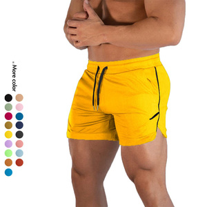 Oem Logo Quick Dry <b>Men</b> Gym <b>Shorts</b> Fitness Sports Breathable High Waisted Workout Gym Training Athletic <b>Shorts</b> with Liner Pocket - Product Image 3